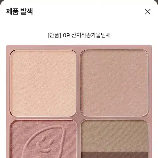 [BUNJANG] Peripera Ink Pocket Shadow Palette No. 9 Autumn Scent / 페리페라 잉크 포켓 섀도우 팔레트 9호