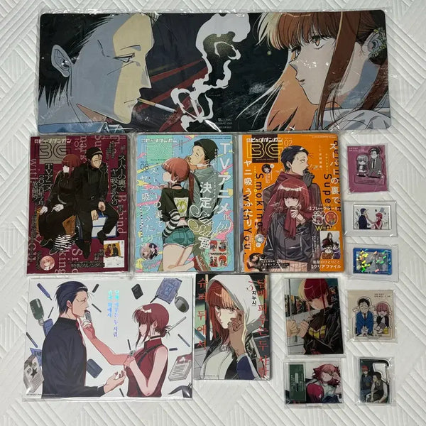 [BUNJANG] BIG GAN-GAN Bundle Set - Special Editions, Bookstore Exclusives, and Acrylic Standees / (일괄)슈퍼 뒤에서x피우는 두사람 서점별 특전, 빅간간, 특장판 + 아크릴 팝니다