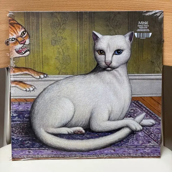 [BUNJANG] Mitski Nothings About To Happen To Me Limited Edition Gold Cat Eye LP (Sealed) / [4000장 한정판 LP] 미츠키 (Mitski) - Nothings About To Happen To Me (Gold cat eye)