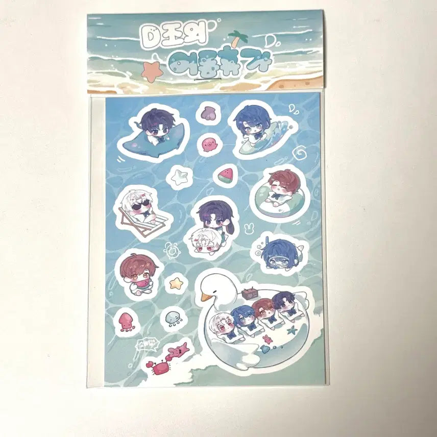 [BUNJANG] Dimmaeng Nim Sticker Pack / 괴담출근 딤멩님 스티커
