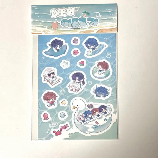 [BUNJANG] Dimmaeng Nim Sticker Pack / 괴담출근 딤멩님 스티커
