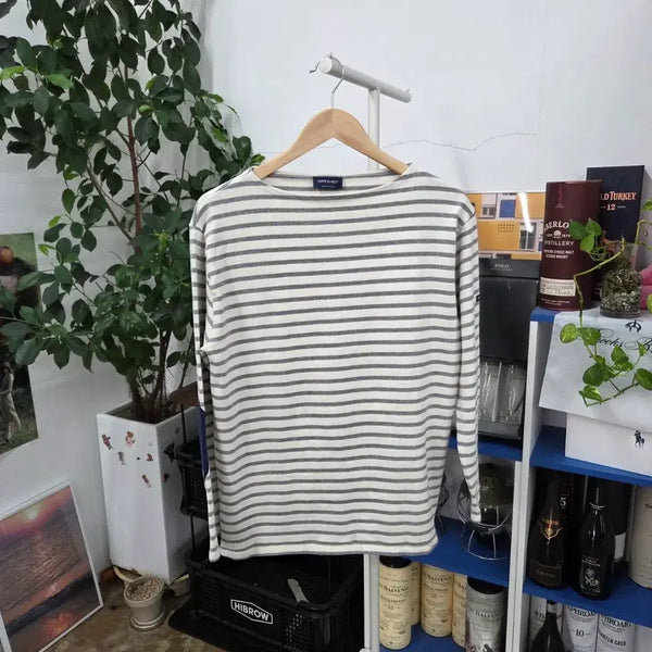 [BUNJANG] Saint James Guildo Elbow Patch Sweater (L) / 세인트제임스 엘보우패치 길도 L