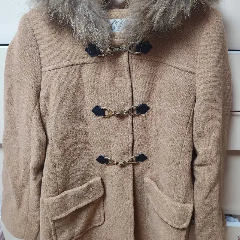 [BUNJANG] Vintage Toggle Coat Camel / (급처분)빈티지 떡볶이 코트 카멜