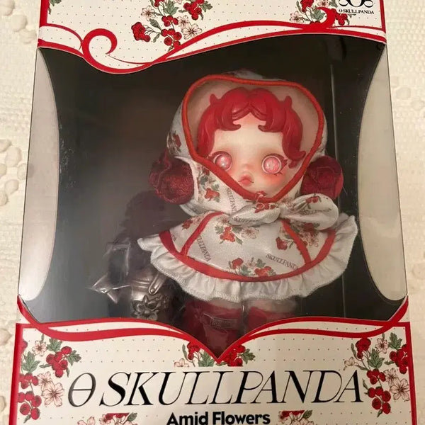[BUNJANG] Pop Mart Skullpanda Keyring 'Amongst the Flowers' - Unsealed / 팝마트 정품 스컬판다 꽃들 사이에서 키링 미개봉 새상품(무료배송)