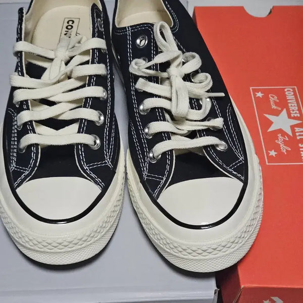 [BUNJANG] Converse Chuck 70 Classic Black Sneakers (250mm) / 컨버스 척 70 클래식 블랙 250사이즈