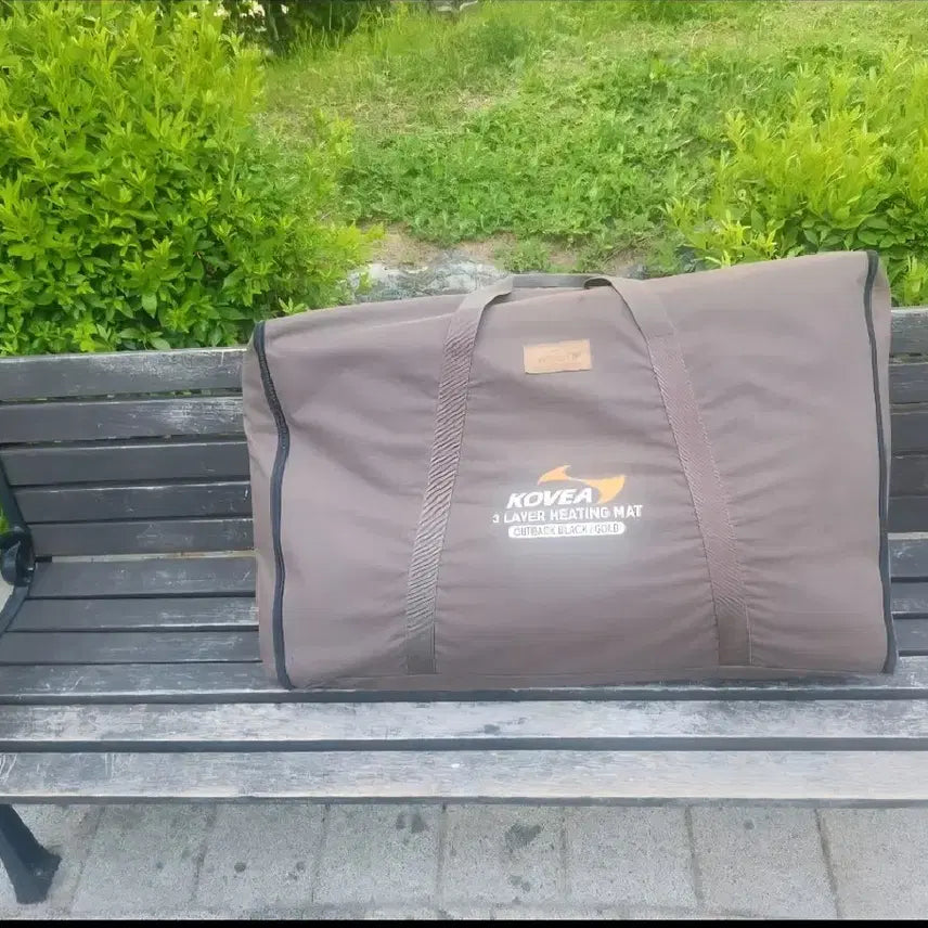 [BUNJANG] Kovea Outback 3-Layer Heating Mat Black/Gold / 코베아 아웃백 블랙/골드 3레이어 히팅 매트