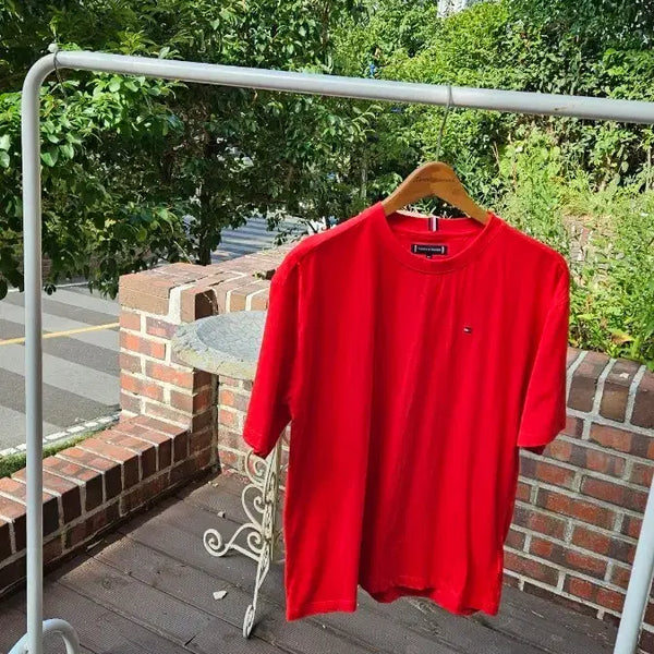 [BUNJANG] Tommy Hilfiger Kids/Junior T-Shirt Red / 타미힐피거 반팔티 레드