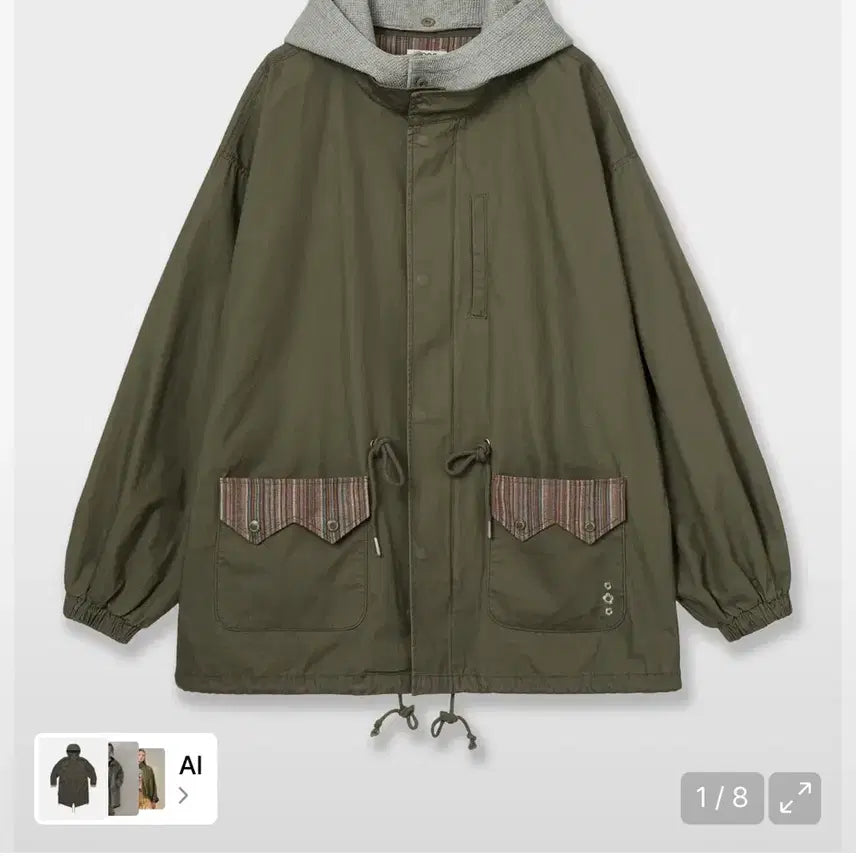 [BUNJANG] AEAE Field Jacket [Khaki] / aeae FIELD JACKET [KHAKI] 야상 새상품 텍O