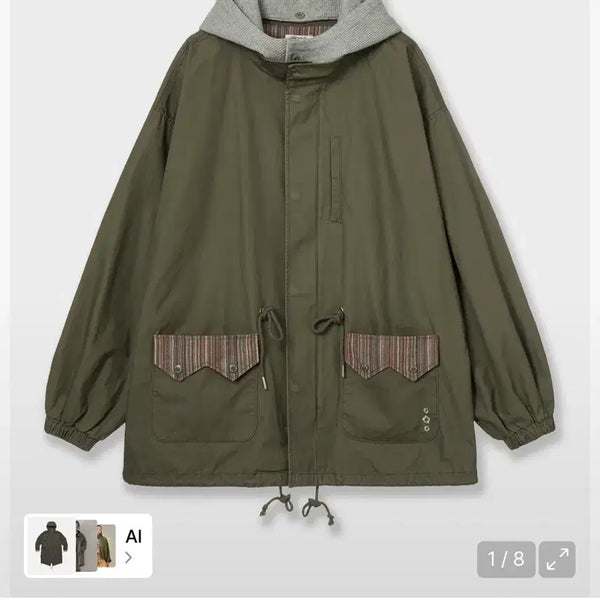 [BUNJANG] AEAE Field Jacket [Khaki] / aeae FIELD JACKET [KHAKI] 야상 새상품 텍O