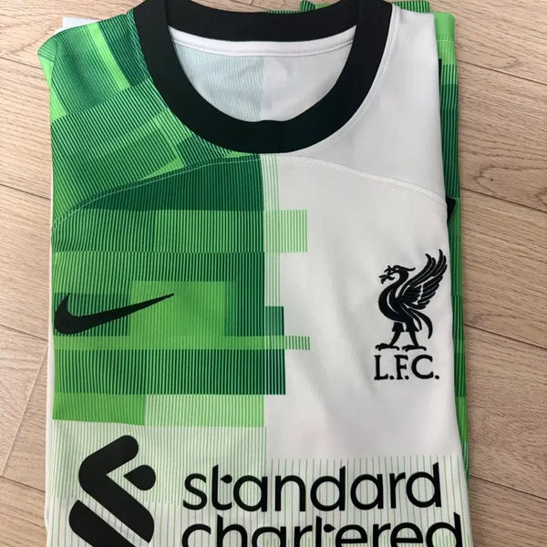 [BUNJANG] Nike Liverpool 23/24 Stadium Away Authentic Jersey - Size M (Fits 100-105) / 정품) 나이키 리버풀 23/24 스타디움 어웨이 유니폼 M사이즈(100~105)