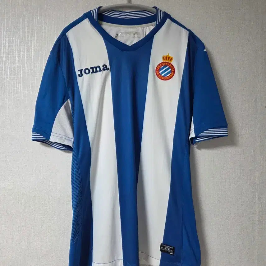 [BUNJANG] RCD Espanyol 2015-16 Home Football Jersey Gerard Moreno / 2015-16 RCD 에스파뇰 홈 유니폼