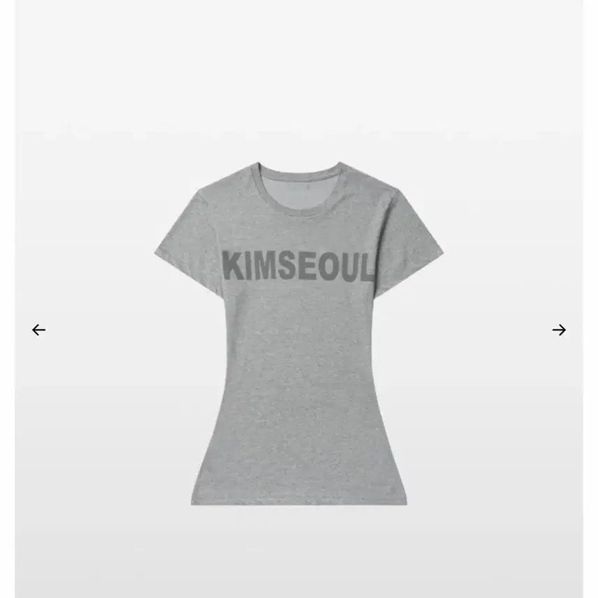 [BUNJANG] Kimseoul Short-Sleeve T-Shirt / Kimseoul 킴서울 반팔티
