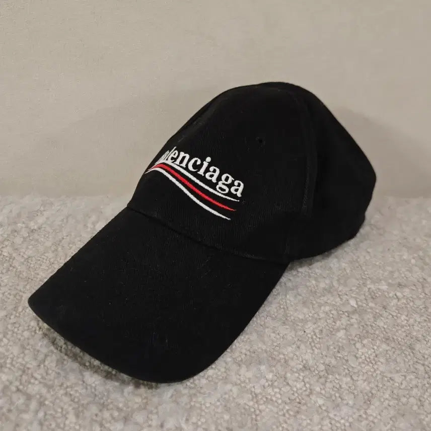 [BUNJANG] Balenciaga Wave Logo Baseball Cap / 정품 발렌시아가 웨이브로고 볼캡