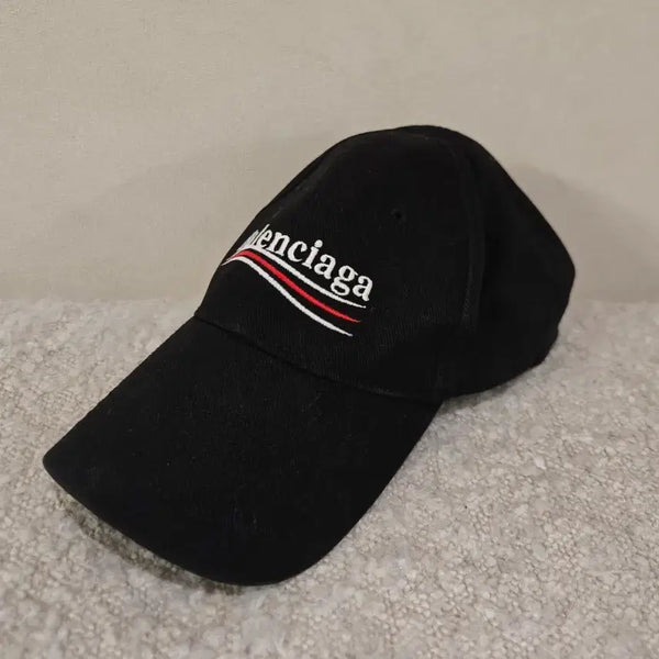 [BUNJANG] Balenciaga Wave Logo Baseball Cap / 정품 발렌시아가 웨이브로고 볼캡