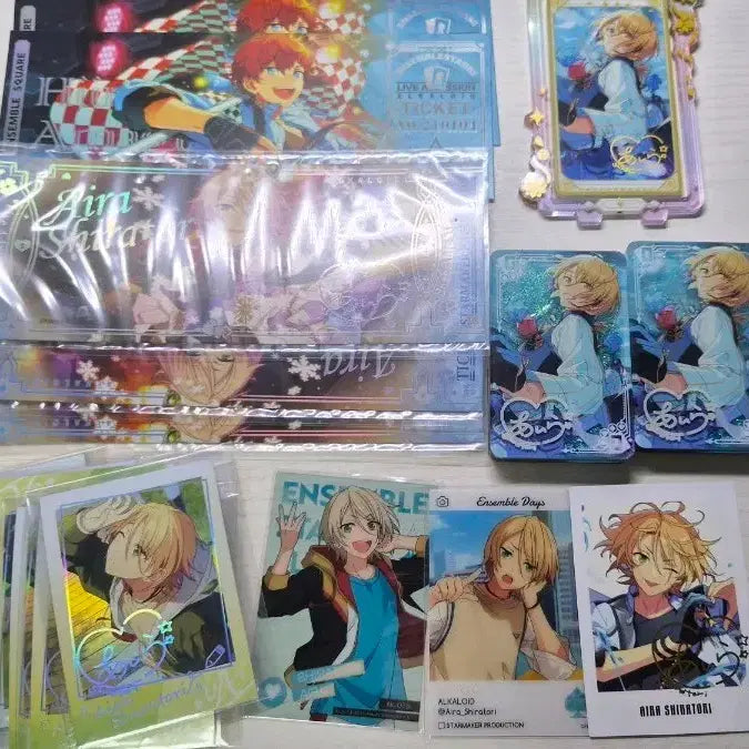 [BUNJANG] Ensemble Stars! Goods Set - Aira & Hiroshi / 앙스타 굿즈 세트 파샤코레 유사코롯타 라이브티켓 아이라 히이로
