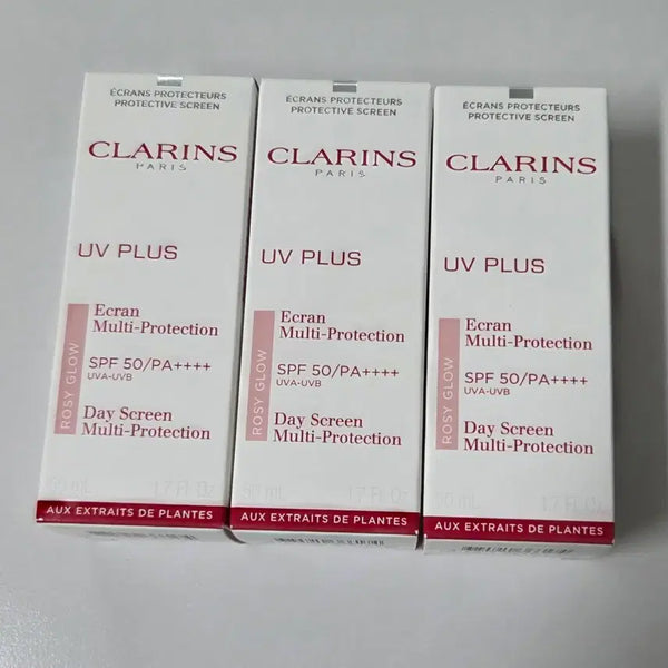 [BUNJANG] Clarins UV Pink Rosy Glow Sunscreen / 클라랑스 선크림 uv 핑크 로지글로우