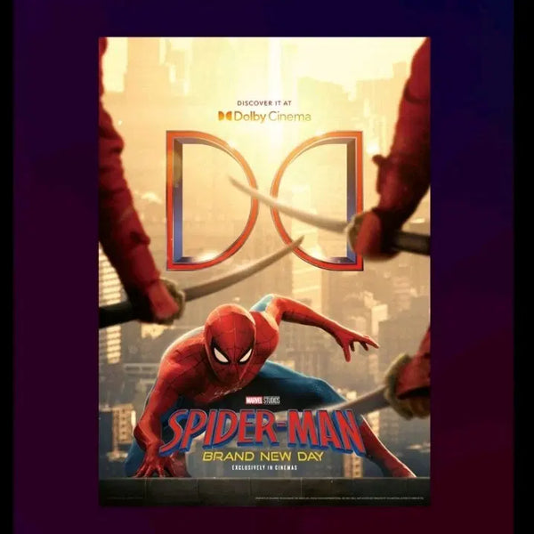 [BUNJANG] Spider-Man: Brand New Day Dolby Poster (A3) / 스파이더맨 브랜드 뉴 데이 돌비 포스터
