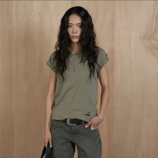 [BUNJANG] PIND OUT Odyssey Vintage Khaki L Size / 핀다웃 오디세이 VTG 카키