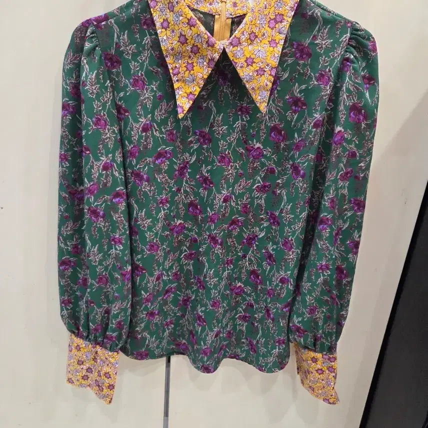 [BUNJANG] Vintage Chiffon Blouse / 빈티지 쉬폰 블라우스