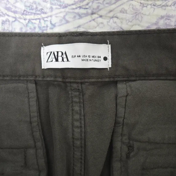 [BUNJANG] Zara Khaki Cargo Pants EUR 44 / 34 / 자라 바지 카고 카키색 EUR 44 34