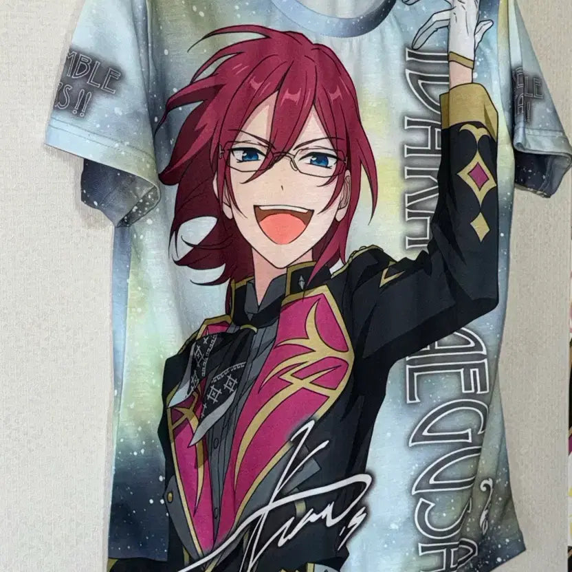 [BUNJANG] Ensemble Stars Ibara Full Graphic T-Shirt / 앙스타 이바라 풀그래픽 티셔츠 드림라 풀그티
