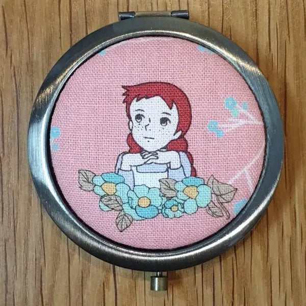 [BUNJANG] Handmade Anne of Green Gables Double-Sided Mirror / 핸드메이드 빨간머리앤 양면거울