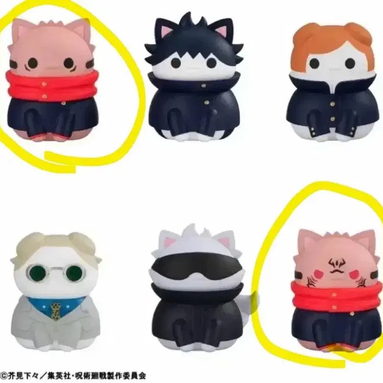 [BUNJANG] Megahouse Jujutsu Kaisen Megacat Shibuya Incident Yuji Itadori & Ryomen Sukuna Set / 주술회전 메가하우스 메가캣 주술 냥코 시부야 사변 이타도리 유지, 료멘 스쿠나