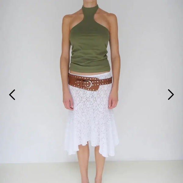 [BUNJANG] Gimaguas Casilda Belt S/M Brown / gimaguas 기마구아스 카실다벨트 s/m