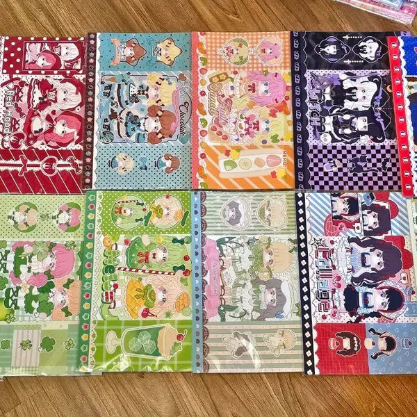 [BUNJANG] BIBI Wrapping Paper Set (12 Sets) / 비비 랩핑지 12세트 판매해요