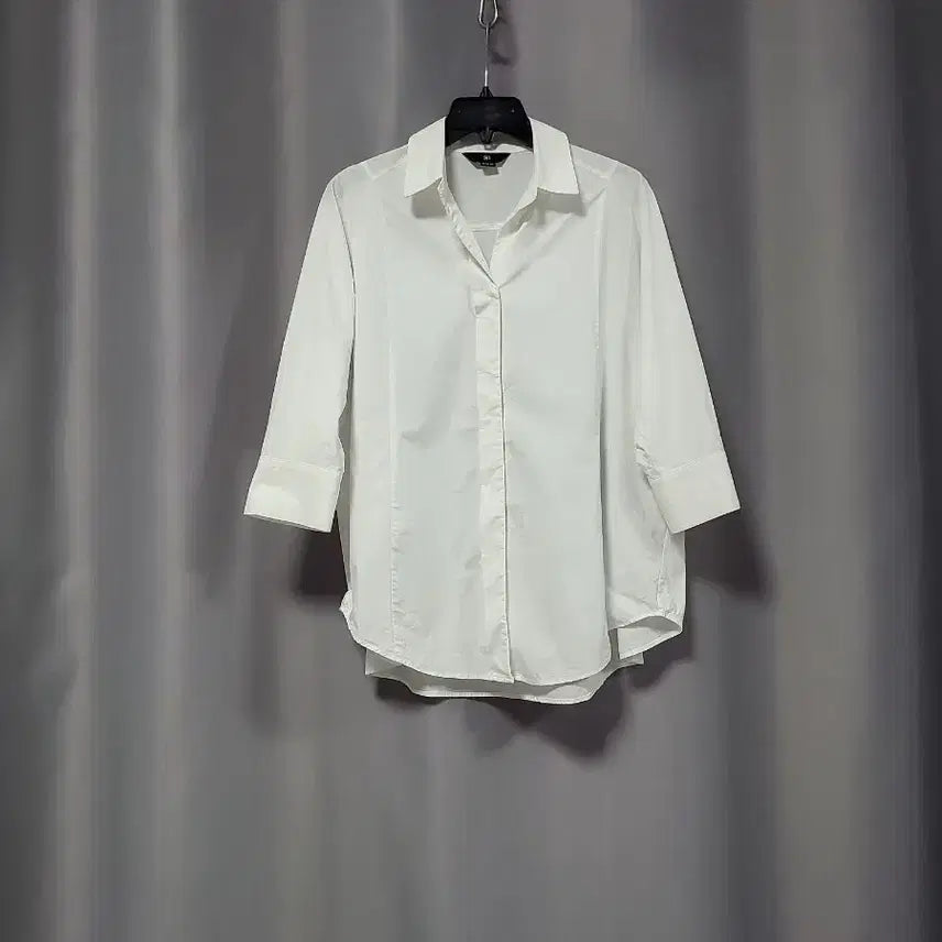 [BUNJANG] SI White Cotton Shirt / SI 화이트 면셔츠