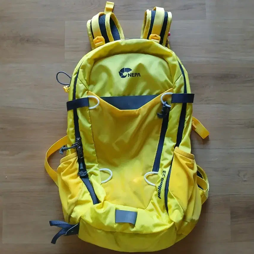 [BUNJANG] Nepa Yellow Backpack / 네파 옐로우백팩