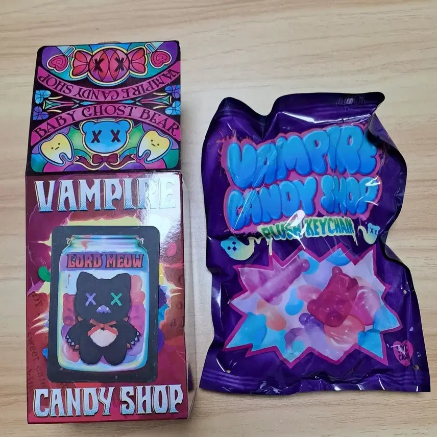 [BUNJANG] Vampire Candy Shop Count Candy Doll Keychain / 신우작가님 뱀파이어 캔디샵 사탕백작