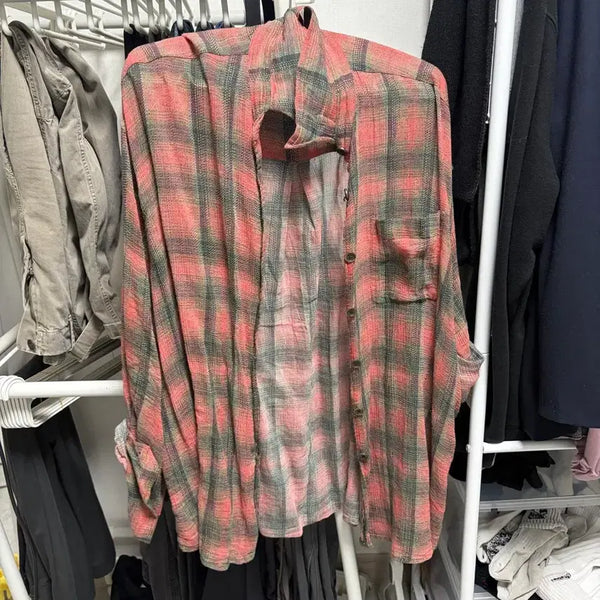 [BUNJANG] Our Legacy Borrowed Big Lumbercheck Shirt Size 34 / 아워레가시 버로우드 빅 럼버체크 34