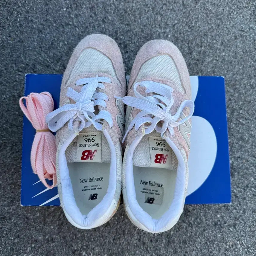[BUNJANG] New Balance 996 Pink Sneakers / 뉴발란스 996 핑크
