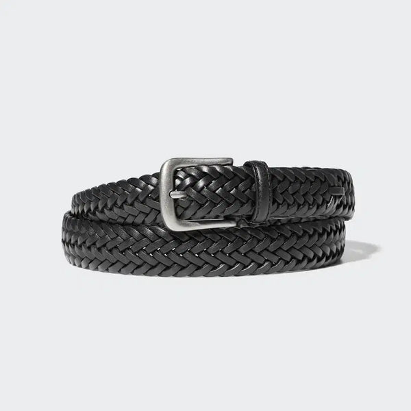 [BUNJANG] Uniqlo Leather Mesh Belt L / 유니클로 레더메쉬 벨트 L