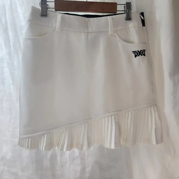 [BUNJANG] PXG Women's Golfwear White Pleated Skirt / PXG 여성 골프웨어 화이트 플리츠 스커트
