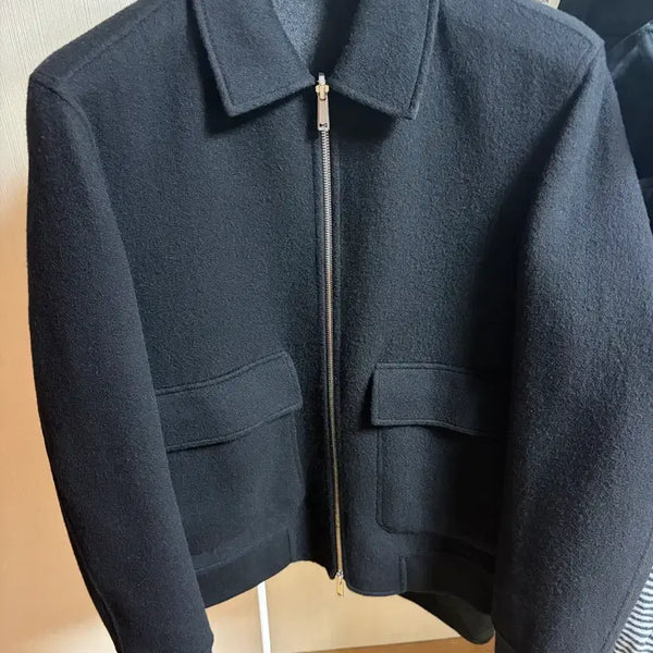 [BUNJANG] Theory 100% Cashmere Bomber Jacket / 띠어리 캐시미어100 봄버