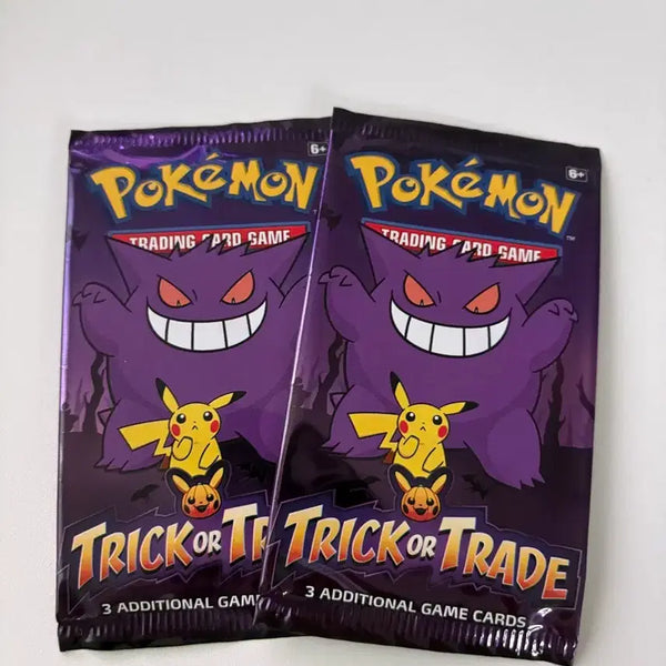 [BUNJANG] Pokemon Halloween Card 2-Pack Set / 할러윈카드 2팩 구매 상품