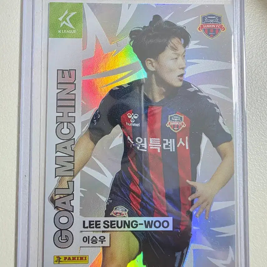[BUNJANG] 2024 K League Lee Seung-woo Goal Machine Card / 2024 k리그 파니니 이승우 골머신 카드 수원fc