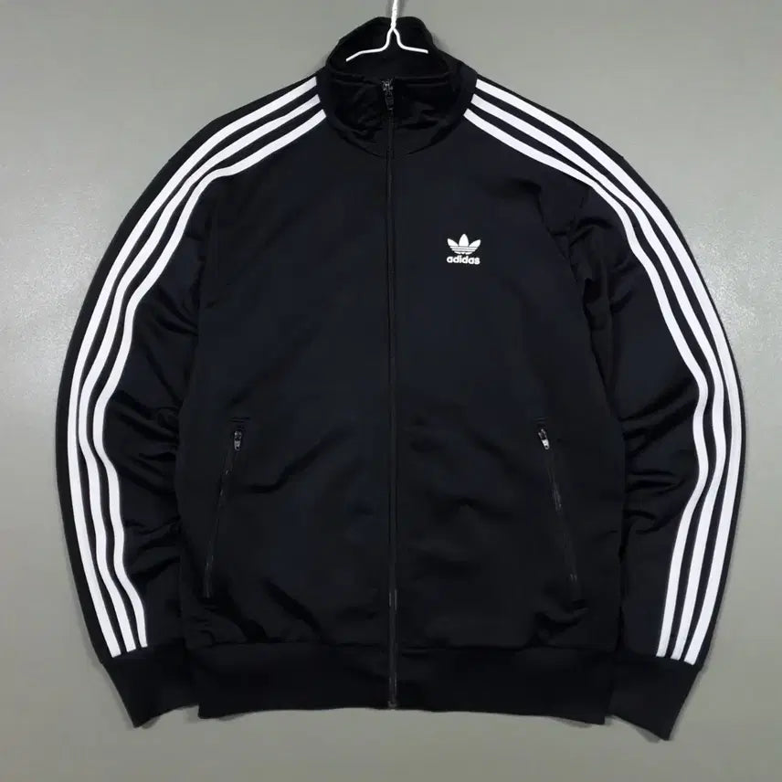 [BUNJANG] Adidas Europa Firebird Track Top Jacket Black / M (95) 아디다스 신형 유로파 파이어버드 트랙탑 져지 자켓 블랙