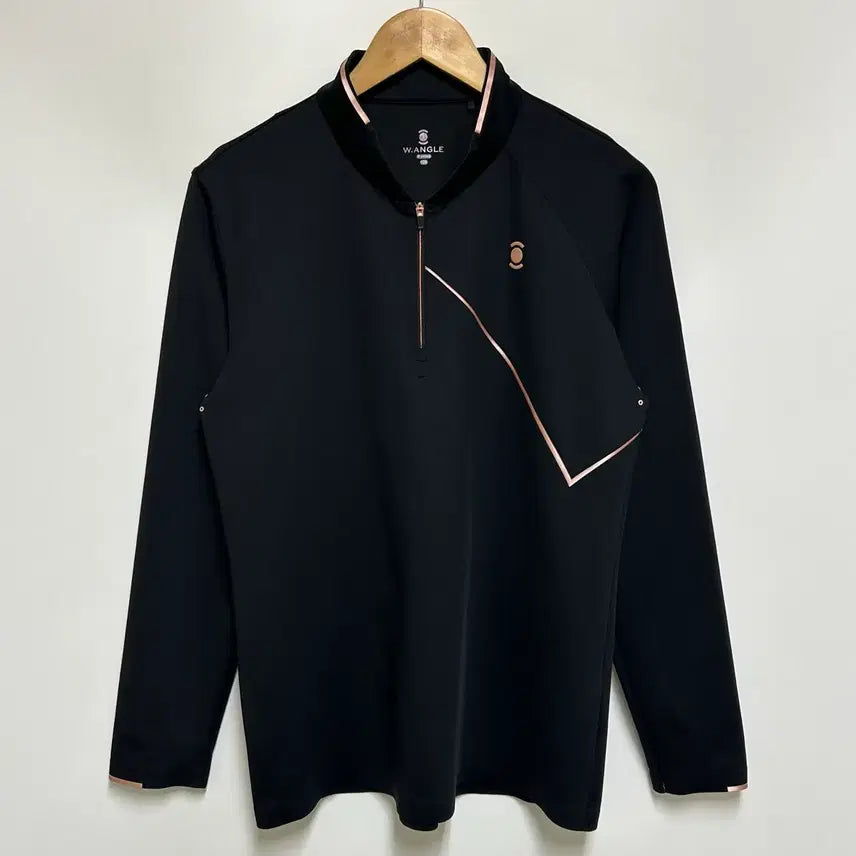 [BUNJANG] W.angle Limited Half-Zip Long-Sleeve T-Shirt (Men's 100) / [남자-100]와이드앵글 W. 리미티드 하프집 긴팔티셔츠