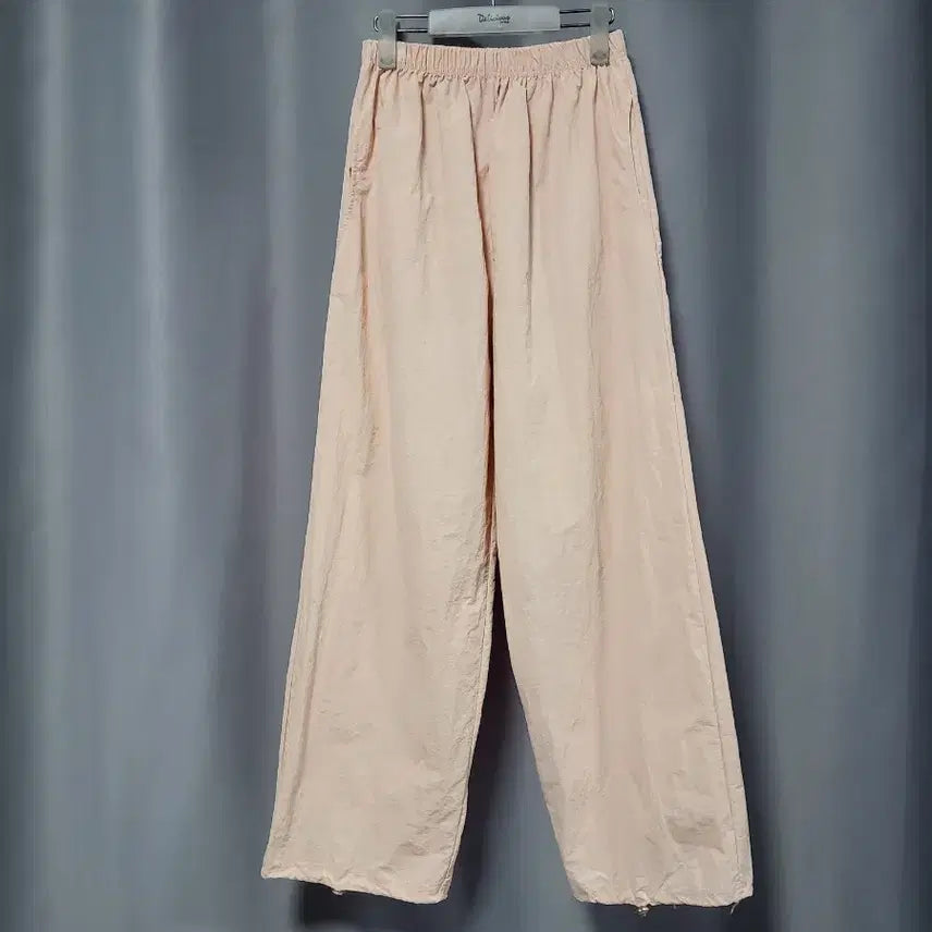 [BUNJANG] Crinkled Wide Jogger Pants / 바스락 와이드 조거팬츠