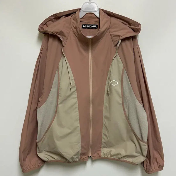 [BUNJANG] Mischief SS Color Block Windbreaker Pink / [여자-90~95 (M)]미스치프 SS 컬러블록 윈드브레이커 핑크