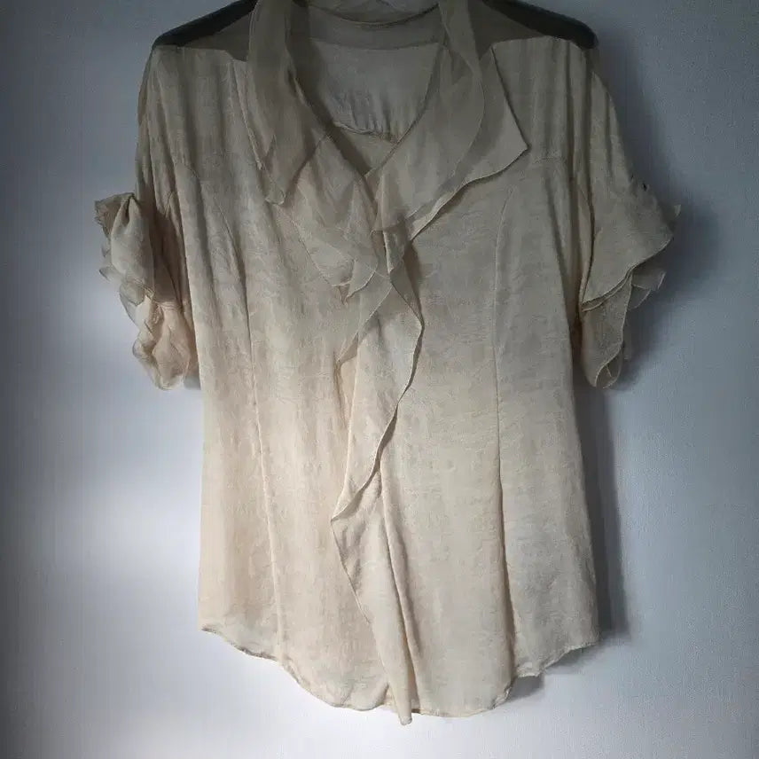 [BUNJANG] Obzee Jinyoung Silk Blouse / 오브제 김진영 고급라인 실크블라우스