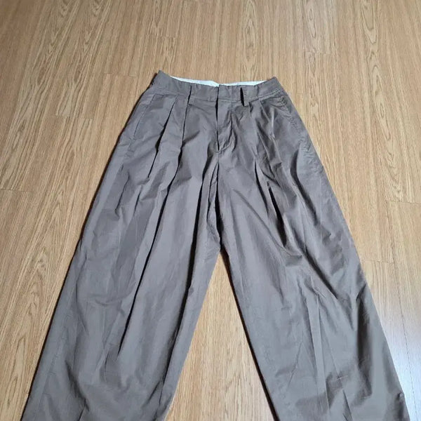 [BUNJANG] Studio Tomboy Wide Pants Beige / 스튜디오 톰보이 와이드팬츠