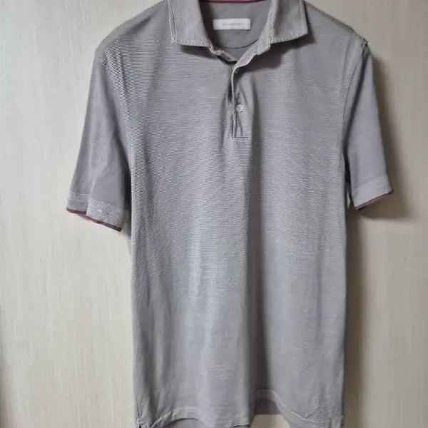 [BUNJANG] Ermenegildo Zegna Silk Cotton Short Sleeve Polo Shirt Small / 에르메네질도제냐 카라티 실크 코튼  반팔 티셔츠 스몰  95
