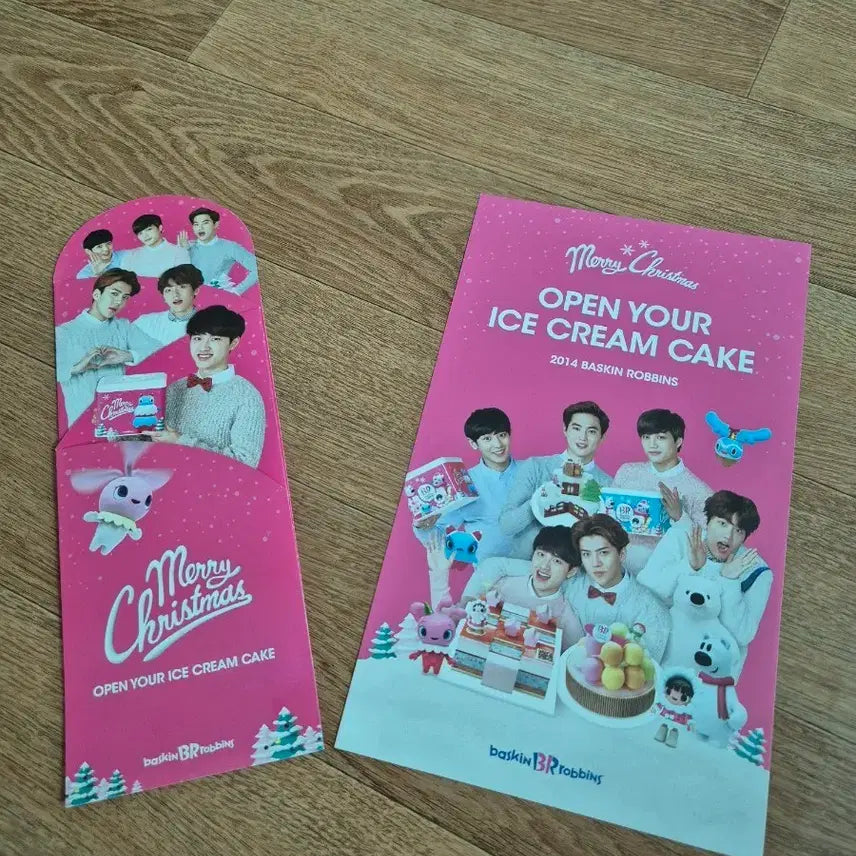 [BUNJANG] EXO 2014 Baskin Robbins Advertisement Photobook / 엑소 2014 베스킨라빈스 광고화보