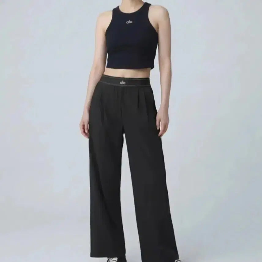 [BUNJANG] Alo Yoga Regular Suit Up Trousers - Size M / 알로 요가 ALO  수트 업 바지 M