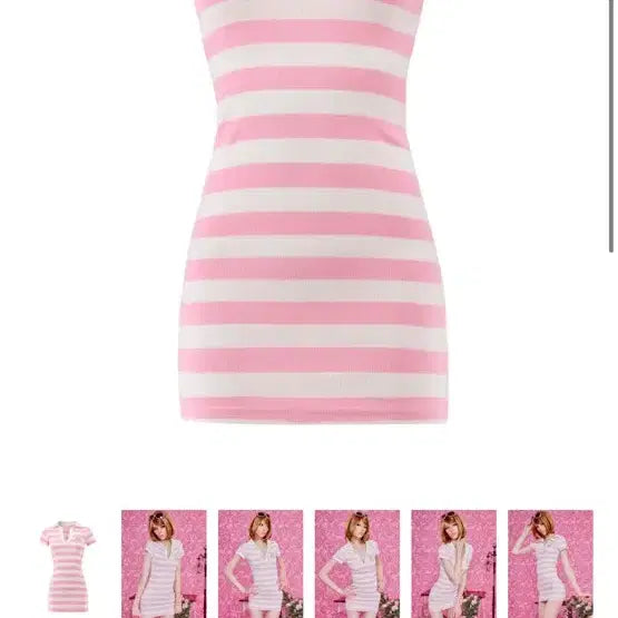 [BUNJANG] Babymetalclub Bubblegum Collar Onepiece Pink / 베이비메탈클럽 bubblegum collar onepiece 핑크