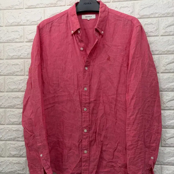[BUNJANG] Beanpole Linen Shirt M / 빈폴 린넨 셔츠 M